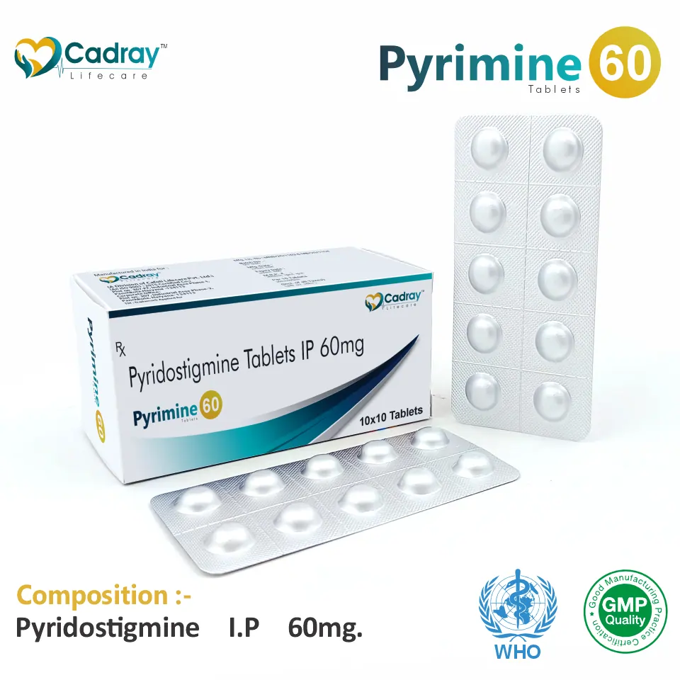 Pyridostigmine 60 mg Tablet PCD Pharma Franchise